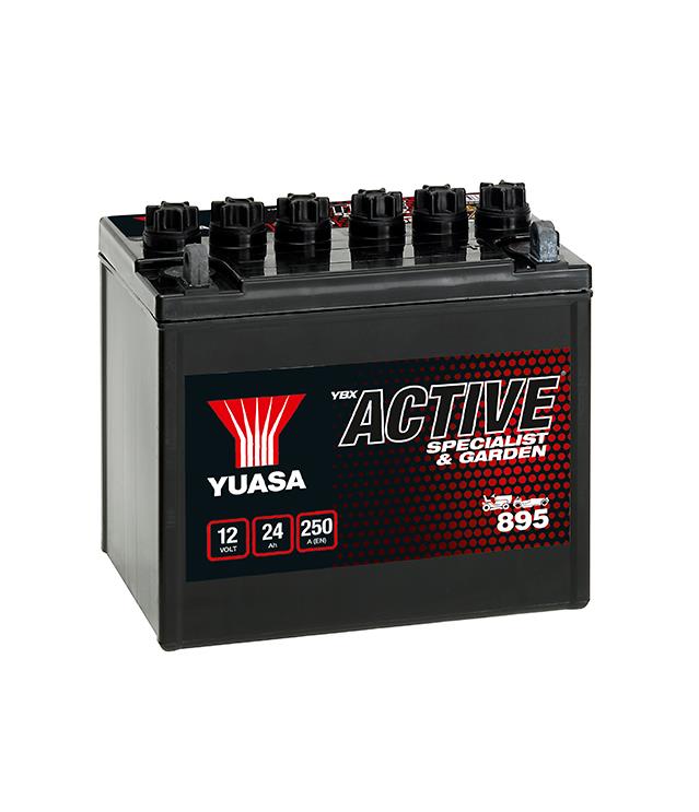 BATERÍA DE ÁCIDO YUASA YBX1895 12V 26AH 187x127x181 + DERECHO