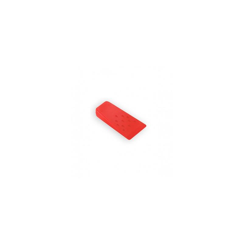 CUŃA DE PLASTICO TECOMEC 14 CM COLOR ROJO