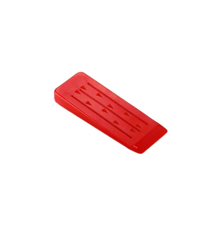 CUŃA DE PLASTICO TECOMEC 19 CM COLOR ROJO