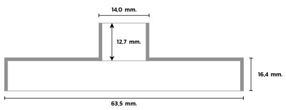 CAMPANA DE EMBRAGUE ADAPTABLE JONSERED/POULAN - 3/8-LP 6D