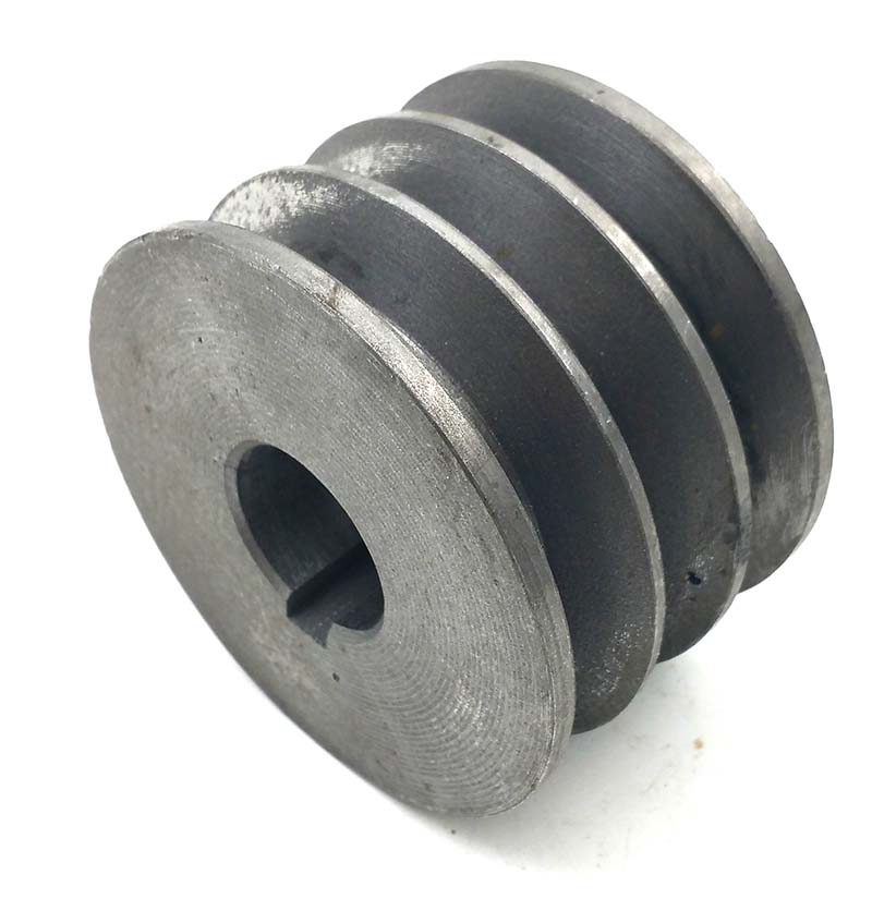 POLEA PARA MOTOR UNIVERSAL  DIÁMETRO 77,5 MM, EJE 25 MM, ALTO 61 MM