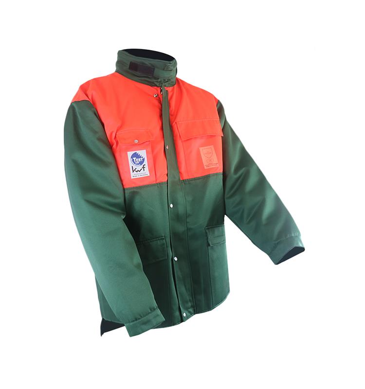 CHAQUETA CON PROTECCIÓN ANTICORTE CLASE 1