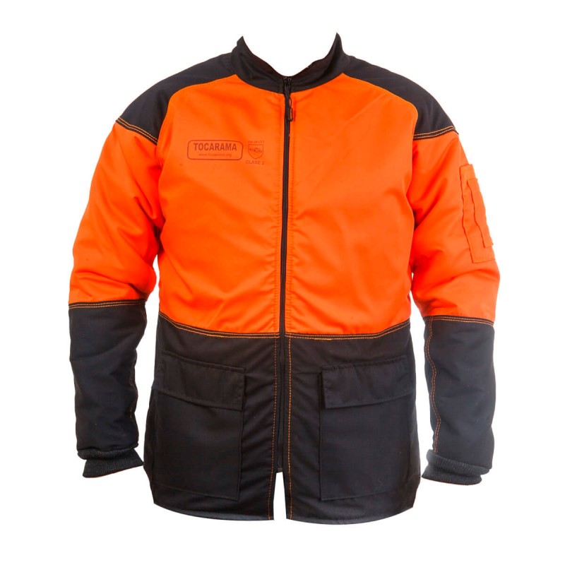 CHAQUETA CON PROTECCIÓN ANTICORTE CLASE 2 - 24 M/S