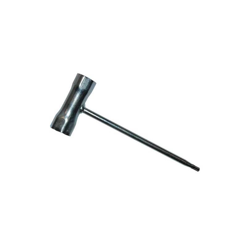 LLAVE DE BUJIA 19 x13 CON PUNTA TORX