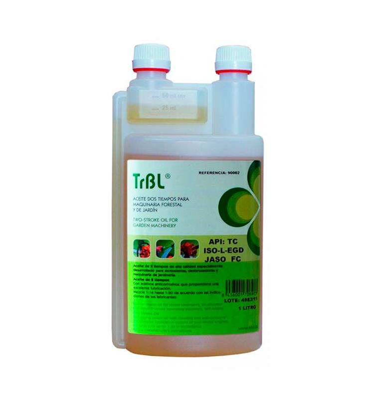 ACEITE TRBL 2 TIEMPOS 100% SINTETICO - 1 LITRO CON DOSIFICADOR