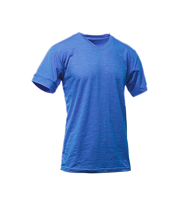 CAMISETA PFANNER EN CUELLO DE PICO SKIN-DRY