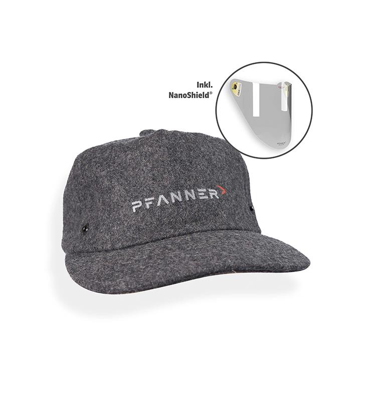 GORRA DE LANA ORGÁNICA PFANNER CON PROTECTOR NANOSHIELD 4x4