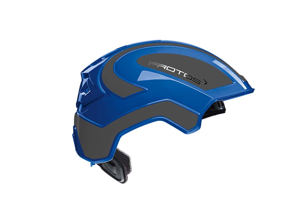 CASCO PROTOS INTEGRAL INDUSTRY - AZUL/GRIS