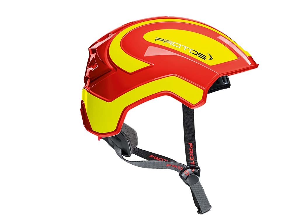 CASCO PROTOS INTEGRAL CLIMBER - ROJO/AMARILLO