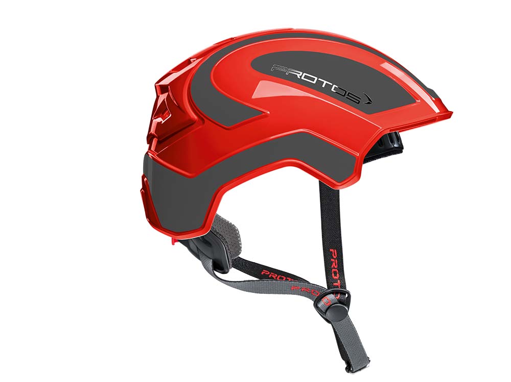 CASCO PROTOS INTEGRAL CLIMBER - ROJO/GRIS