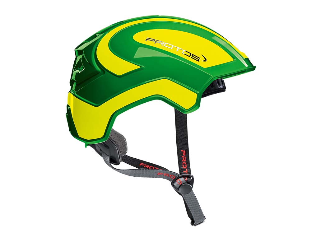 CASCO PROTOS INTEGRAL CLIMBER - VERDE/AMARILLO