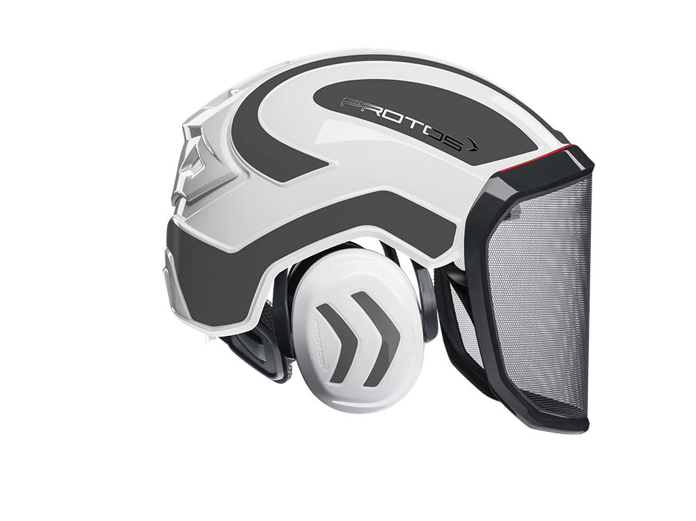 CASCO PROTOS INTEGRAL FOREST - BLANCO/GRIS