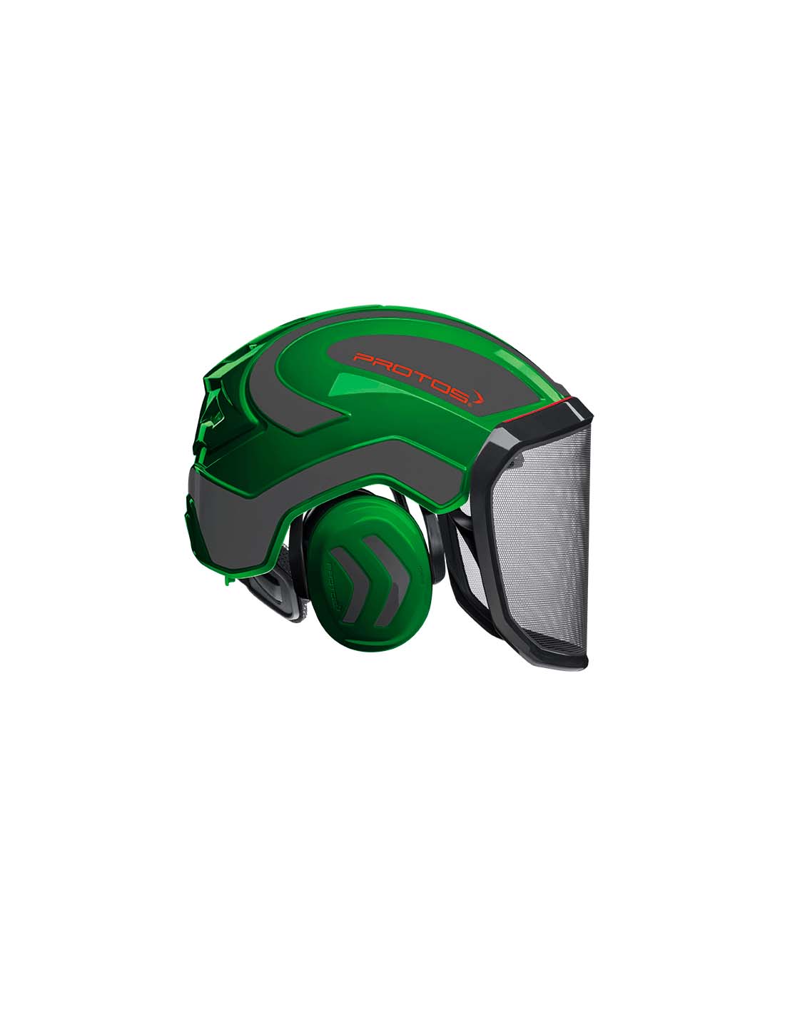 CASCO PROTOS INTEGRAL FOREST - VERDE/GRIS