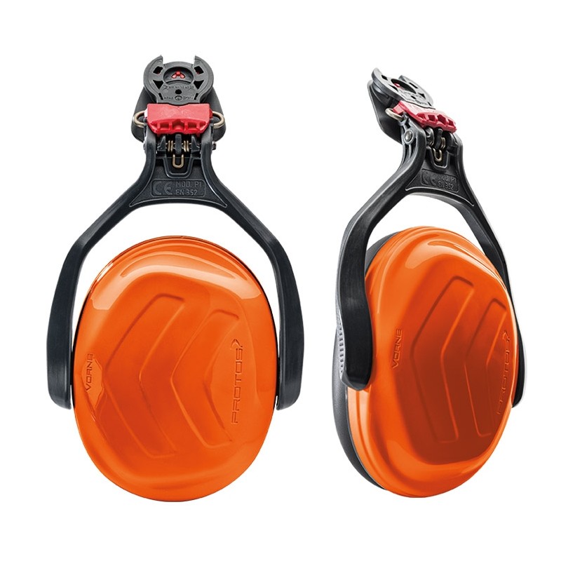 AURICULARES CASCO PROTOS - NARANJA (PAR)