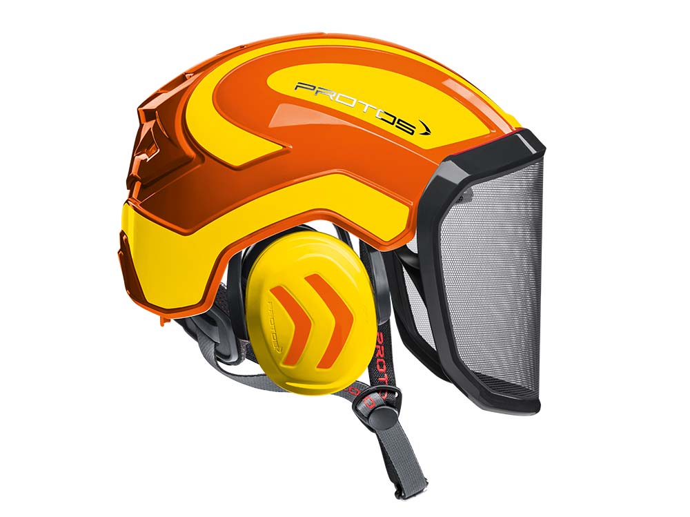 CASCO PROTOS INTEGRAL ARBORIST - NARANJA/AMARILLO