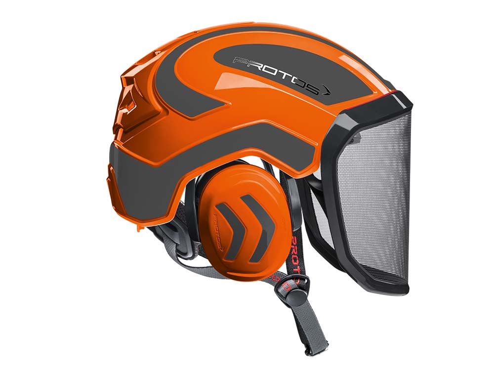 CASCO PROTOS INTEGRAL ARBORIST - NARANJA/GRIS