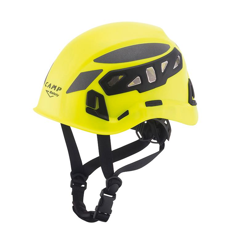 CASCO CAMP ARES AIR ANSI COLOR AMARILLO REFLECT.