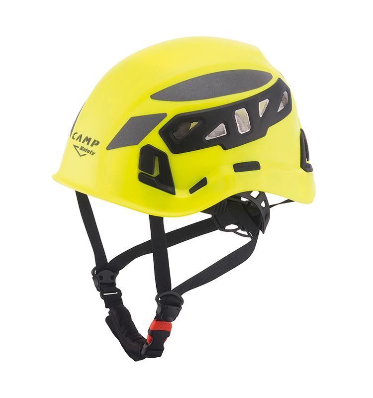 CASCO CAMP ARES AIR PRO COLOR AMARILLO FLUORESCENT