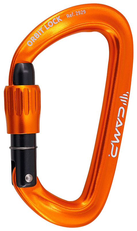 MOSQUETÓN CAMP ORBIT LOCK COLOR NARANJA