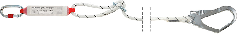 ABSORBEDOR DE ENERGIA CAMP ROPE AJUSTABLE - 1 GANCHO