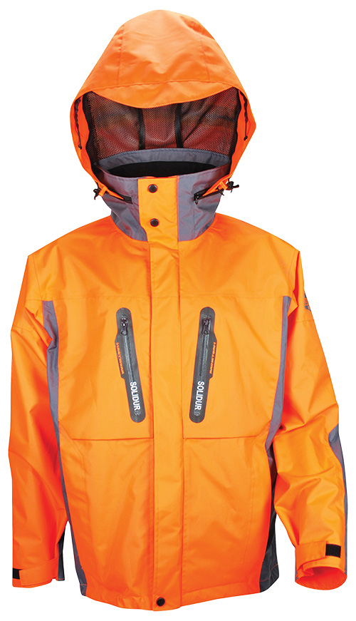 CHAQUETA DE AGUA SOLIDUR H20 NARANJA